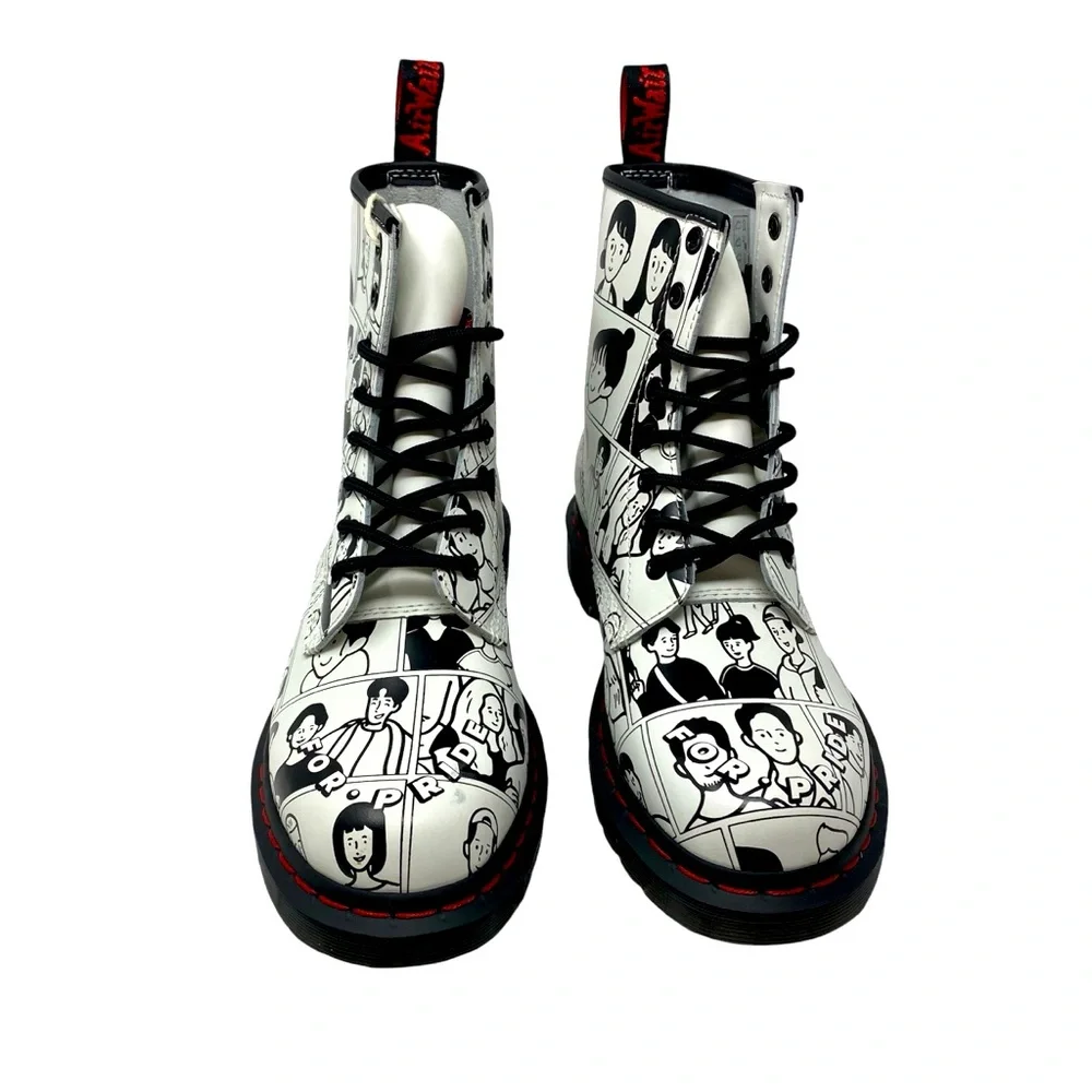 Dr. Martens 1460 For Pride Leather Boots US Men’s Size 6 NWOB‎